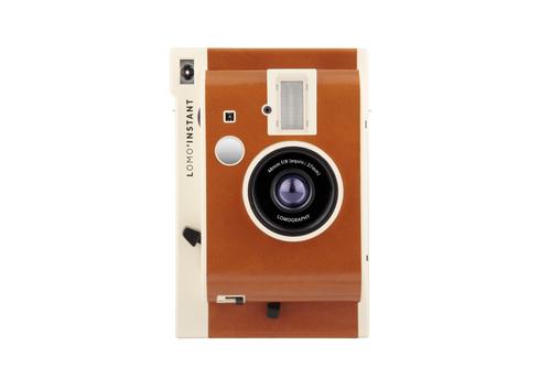 Lomography Sanremo Compact film camera 48mm Beige, Brown