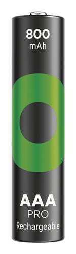 GP Batteries ReCyko Pro B26184 Industrial Rechargeable Nickel-Metal Hydride (NiMH) Battery, 800 mAh, 1.2 V
