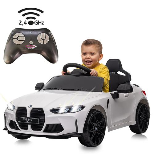 Jamara Ride-on BMW M4, white, 2.4GHz Li-Power 12.6