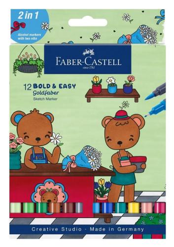 Faber-Castell 164815 marker 12-pack Multicolour