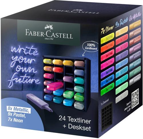 Faber-Castell 254602 marker 24 pc(s) Chisel