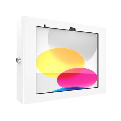 Compulocks iPad 10th-11th (A16) Generation, Apex Enclosure Wall Mount - White