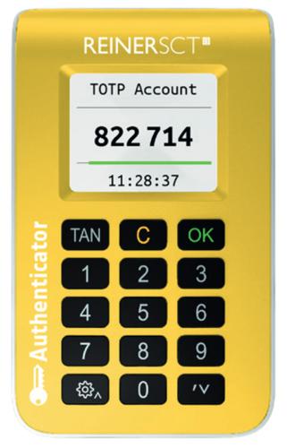 REINER SCT Two-Factor Authenticator. TOTP Generator