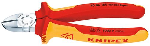 Knipex Scissors 70 06 160 (red/yellow