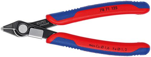 Knipex Electronic Super Knips 78 71 125 (Hinge with stainless steel rivet, wire clamp)