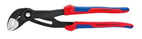 Knipex Cobra 87 02 300, 300mm, Pipe/Water Pump Pliers (Adjustable Water Pump Pliers, 30-fold adjustable)