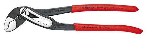 Knipex Alligator 88 01 250, 250mm, Pipe/Water Pump Pliers (red, water pump pliers, 9-position adjustable)