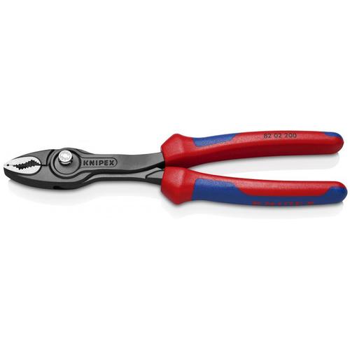 Knipex TwinGrip Front Gripper Pliers (red/blue