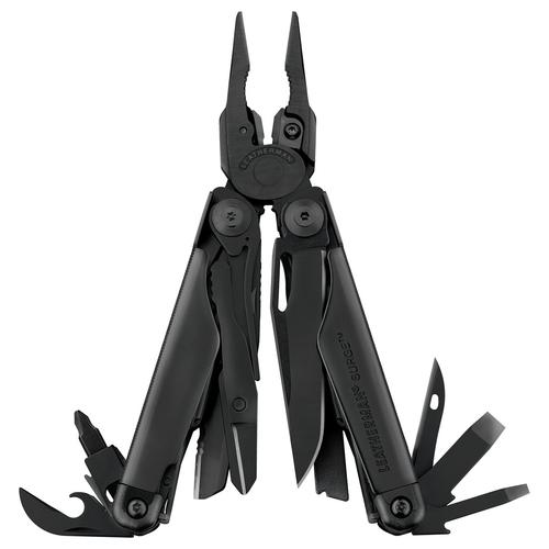 Leatherman SURGE multi tool pliers Pocket-size 21 tools Black