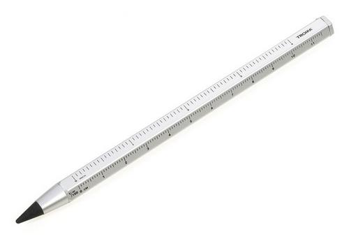 TROIKA Silver Multitasking Pencil Construction Endless