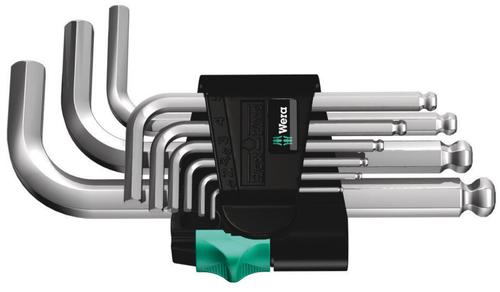 WERA Socket set 950 PKS/9 SM N (with retaining clip)