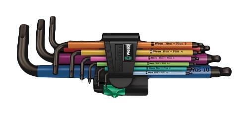 WERA Screwdriver set 950 SPKL/9 SM N SB (with retaining clip)