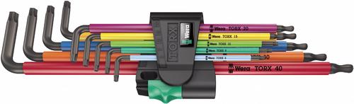 WERA Socket wrench set 967/9 TX XL Multicolour 1 (long, with clip)