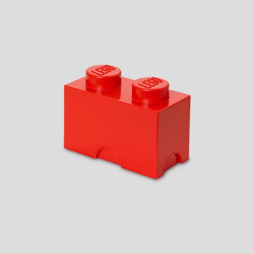 Room Copenhagen LEGO Storage Brick 2 red (red)