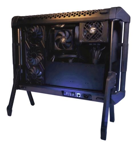 Eblaztr EBL-BLA-STA-01 desktop sit-stand workstation (EBL-BLA-STA-01)