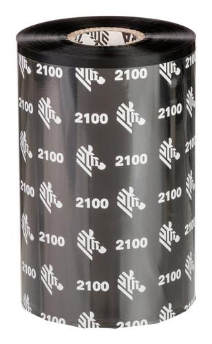 Zebra 2100 wax thermal ribbon, 450 meters, black