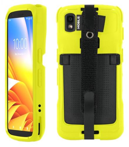 Mobilis PROTECH Case+Handstrap Zebra TC22/27 Safety yell soft
