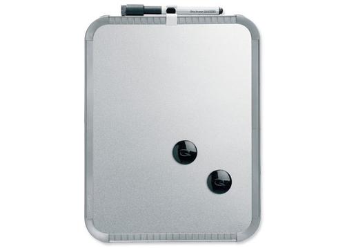NOBO Mini Magnetic Whiteboard Slim Silver