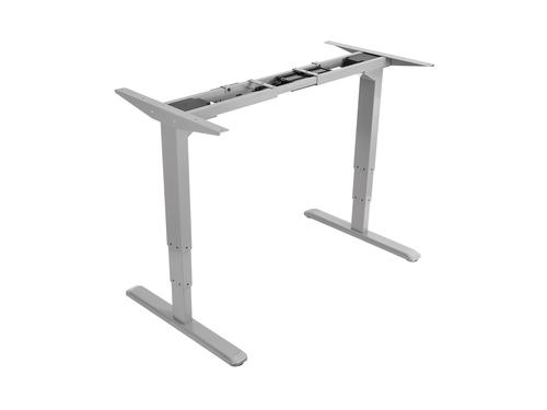 Equip Desk frame Dual Motor elec. 125Kg gr lite Retail