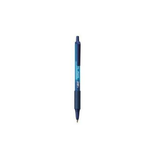 Bic 837398 ballpoint pen Blue Clip-on retractable ballpoint pen 12 pc(s)