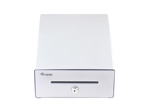 Equip Cash drawer 4-bill/4-coin compartments RJ11 POS Silver