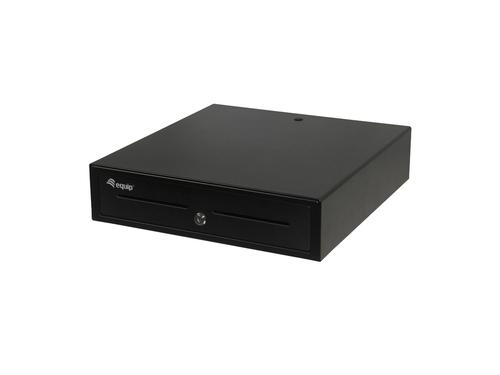 Equip Cash drawer 4 bill/8 coin compartments RJ11 POS black