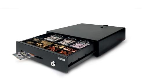 SAFESCAN Light-Duty Cash Drawer with 8 Coin Compartments/3 Banknotes