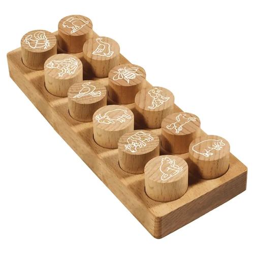 Colop WOODIES Stamp Set "Farm Animation" retail