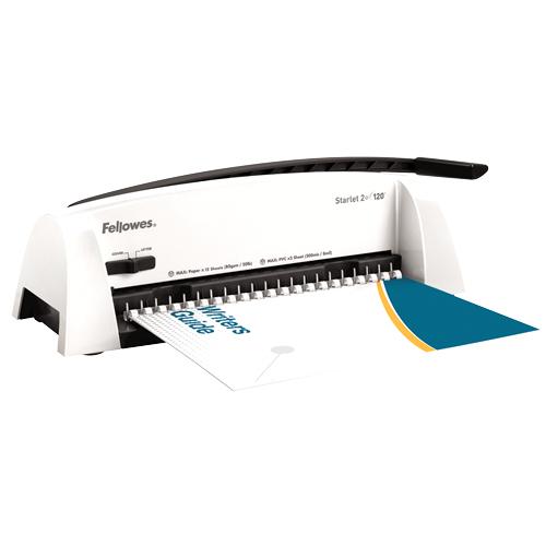 FELLOWES Starlet 2+ ring binder, Grey, White