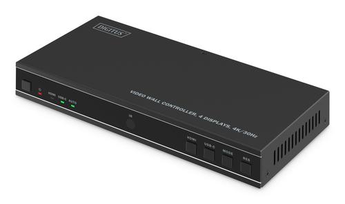 Digitus HDMI Video Wall Controller for 4 Displays, 4K/30Hz