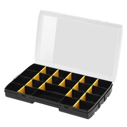 Stanley OPP Organizer 14" (black/transparent, 22 compartments)