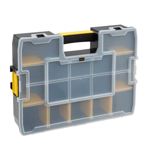 Stanley Organizer SortMaster (black/yellow, 17 compartments)