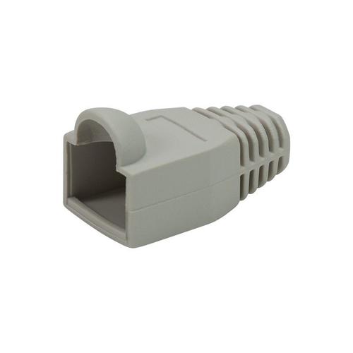 Equip Strain relief boot for RJ45 connectors, 100pcs, grey