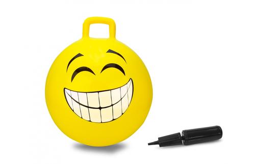 Jamara Hop ball Smile yellow 450mm 1+