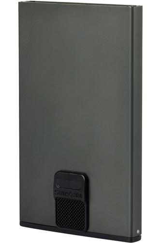 Samsonite Alu Fit Card Case, Anthracite Aluminum