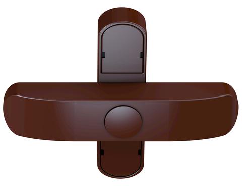 Olympia Olymp Double-Hung Window Security (brown) WSL 20
