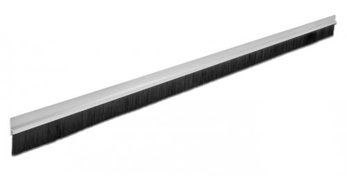 Delock Brush strip 40 mm with aluminum profile, straight 1m