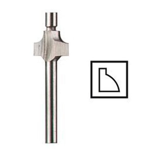 Dremel HSS end mills with starting lug, Ø 9.5mm (612) (1 piece, shank Ø 3.2mm)