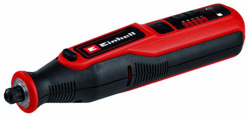 Einhell TE-MT 7.2 Li Cordless Rotary Tool (red/black, Li-Ion 1.5Ah battery, 57-piece accessory set)