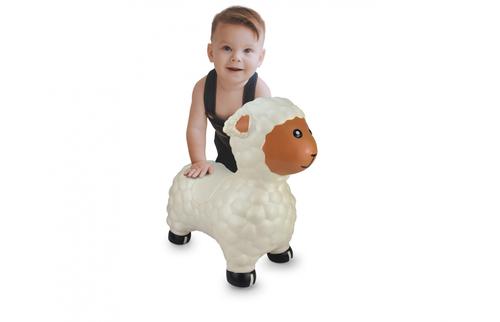 Jamara Hopping animal white sheep with pump 1+