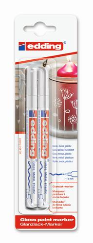 Edding e-751 White 2-piece