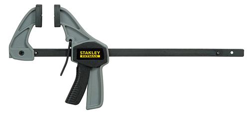 Stanley FatMax One-Handed Clamp ""S"" 120MM (black/gray, Small, 120mm length)