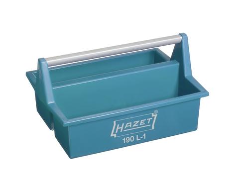 Hazet Plastic Storage Box 190L-1 (blue, sturdy aluminum handle)