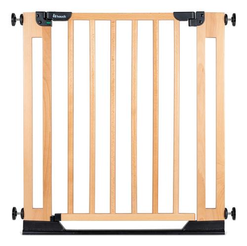 Hauck 597613 baby safety gate, beech wood