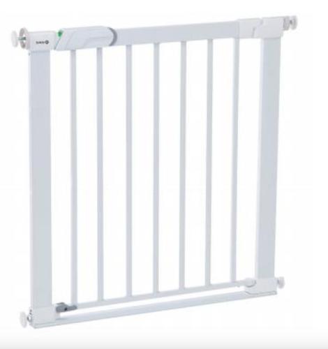 Safety 1st Flat Step baby safety gate, steel, white