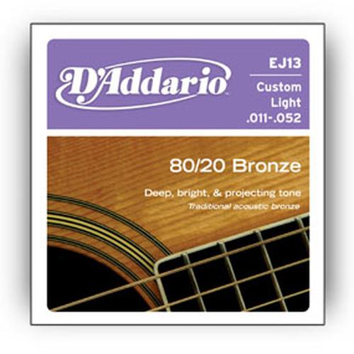 D''Addario DAddario EJ13 musical instrument strings Acoustic 6 pc(s) Steel Guitar