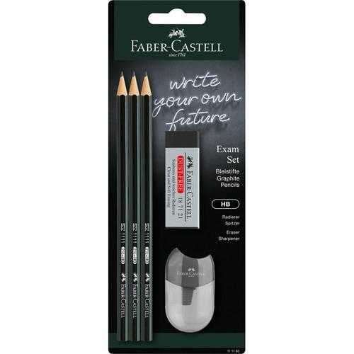 Faber-Castell Pencil 1111 Exam Set BK