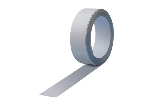 MAUL Self-adhesive white magnetic tape 1m
