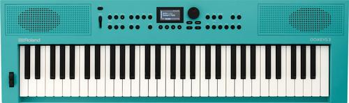 Roland GO:KEYS 3 MIDI keyboard, 61 keys, USB/Bluetooth, Turquoise