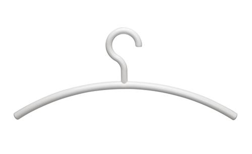 MAUL Plastic clothes hanger, 5 pieces, white